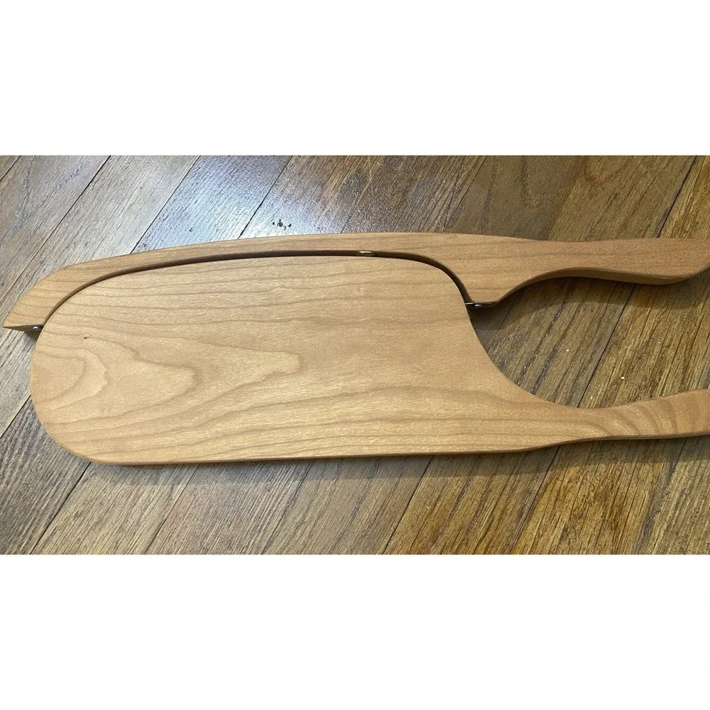 NEW St. Pierre Bread Knife & Integrated Cutting Board Bow Fiddle Style USA Made
